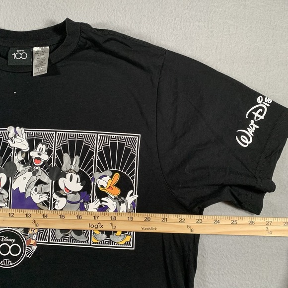 Disney Parks 100th Anniversary Mickey Minnie Donald Daisy Pluto Goofy Shirt L - Picture 4 of 7